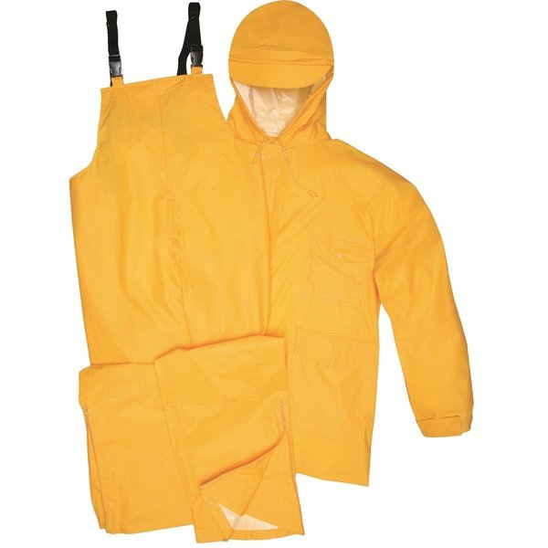 Gemplers Sugar River by Gemplers Rain Jacket and Bibs, PVC-on-Nylon 167461-RSXS
